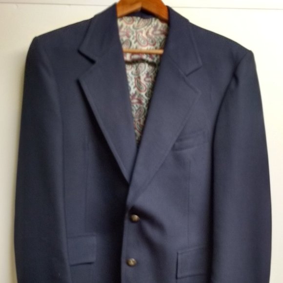 Tip Top Other - Tip Top Navy Blue Suit Jacket (44 Tall)